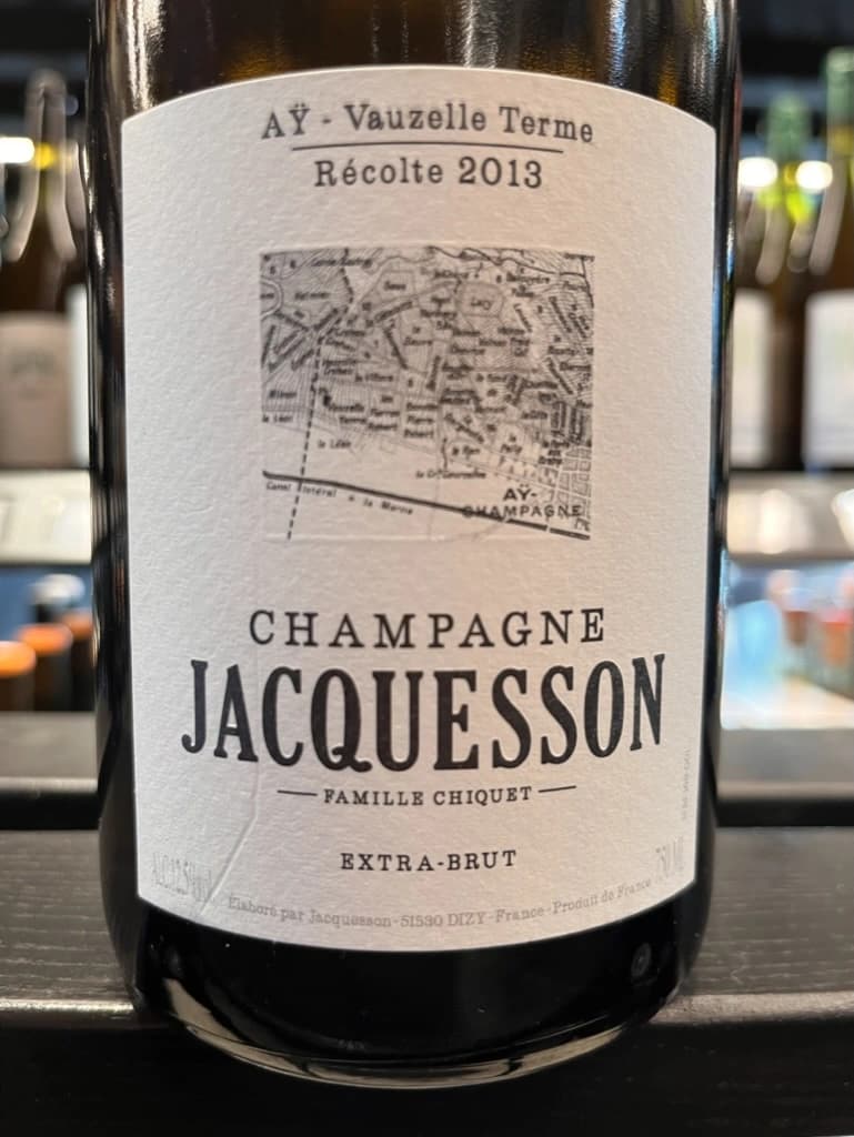 Jacquesson Aÿ Vauzelle Terme Récolte 2013