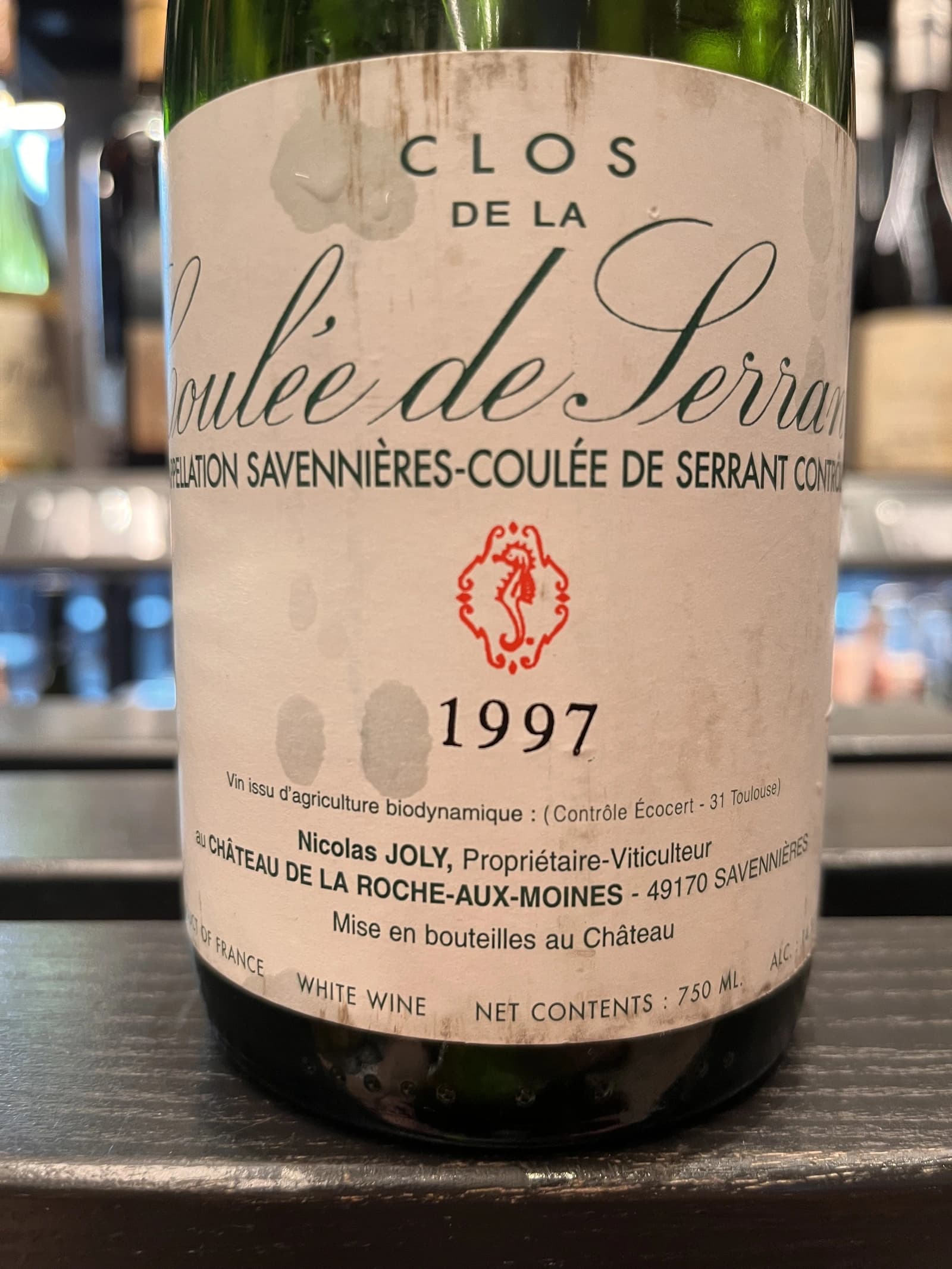 Coulée de Serrant Clos de la Coulée de Serrant 1997