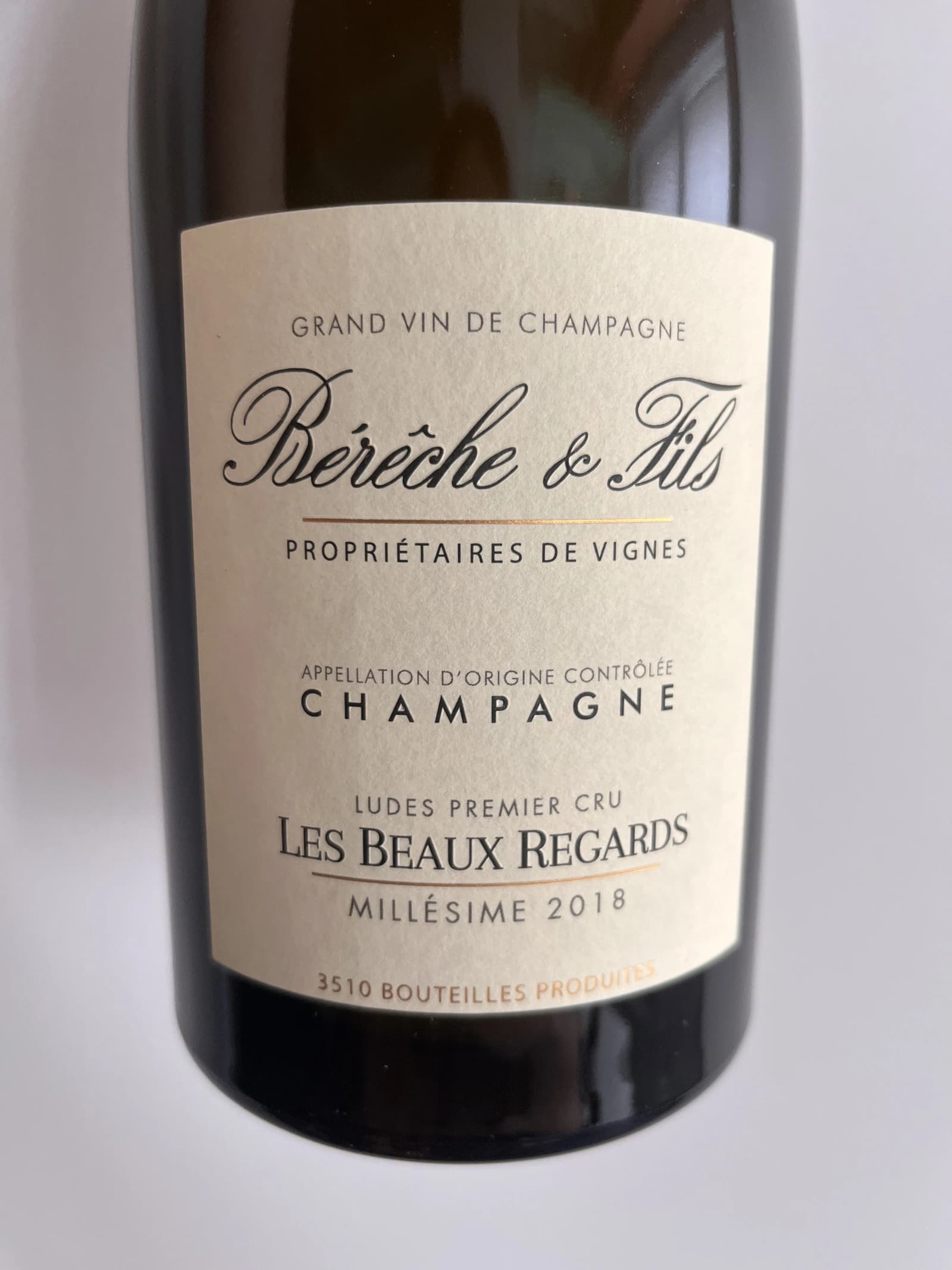 Bérêche & Fils Ludes 1er Cru Les Beaux Regards 2018