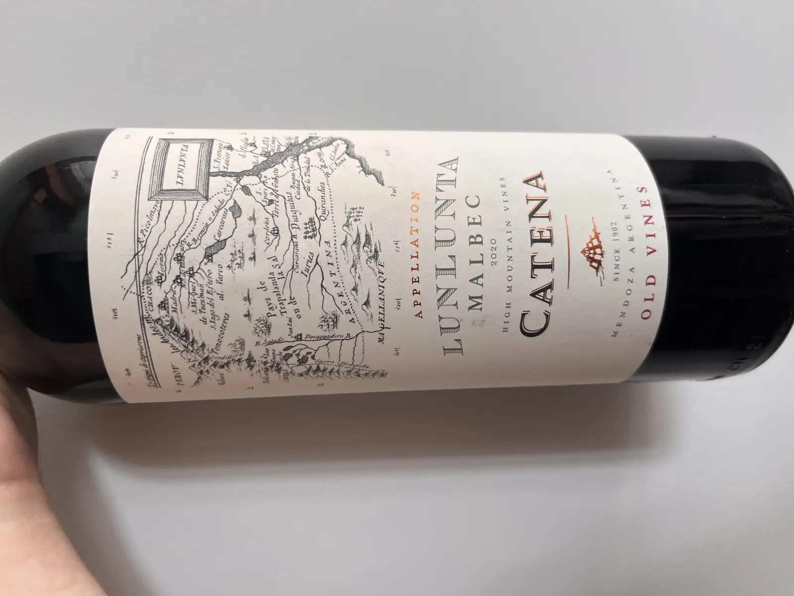 Bodega Catena Zapata Appellation Lunlunta Malbec 2020