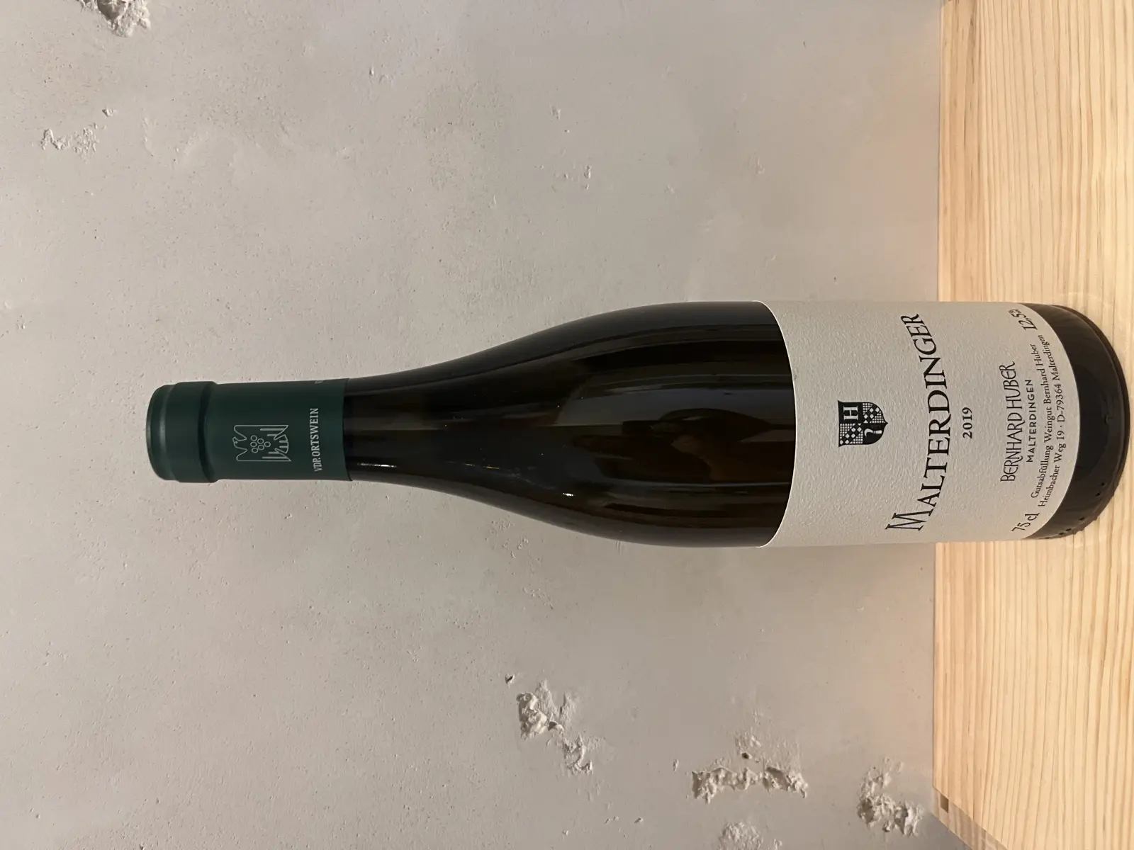 Bernhard Huber Malterdinger Weiss 2019