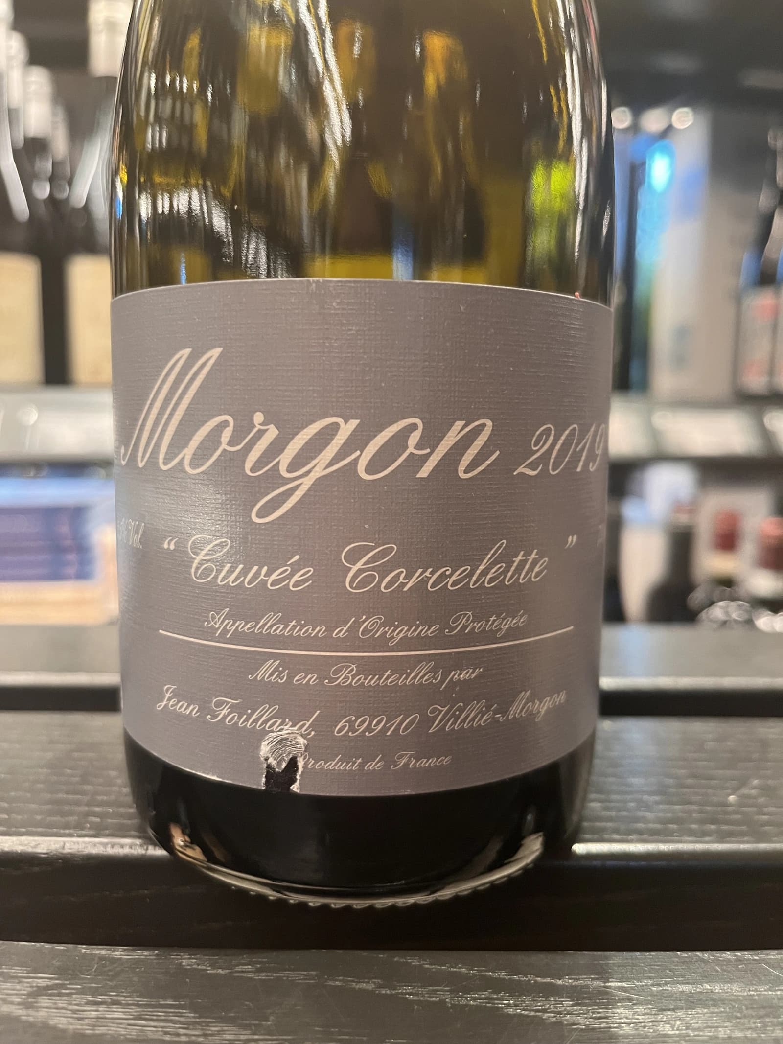 Jean Foillard Morgon Cuvée Corcelette 2019