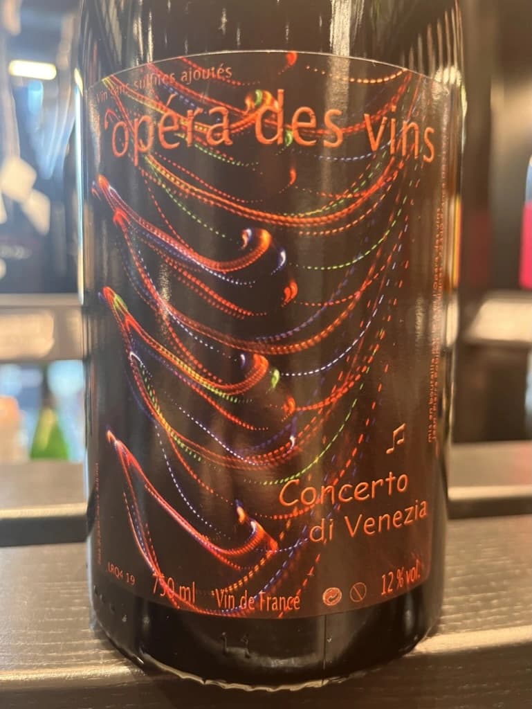 Jean-Pierre Robinot l'opéra des vins Concerto di Venezia 2019