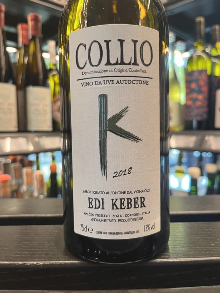 Edi Keber Collio 2018