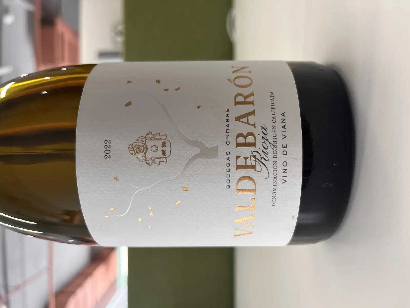 Bodegas Olarra Ondarre Valdebarón Blanco 2022