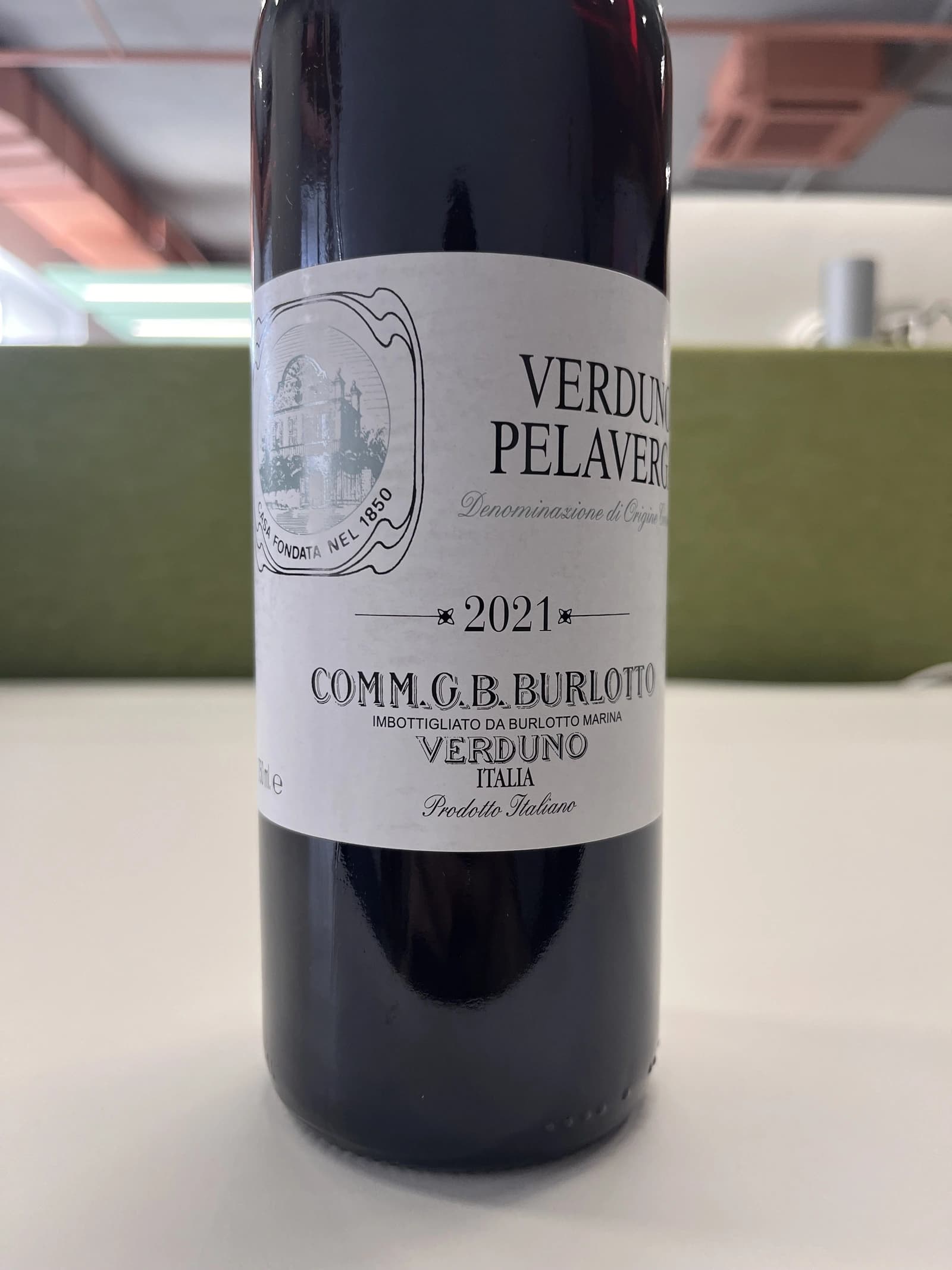 Comm. G.B. Burlotto Verduno Pelaverga 2021