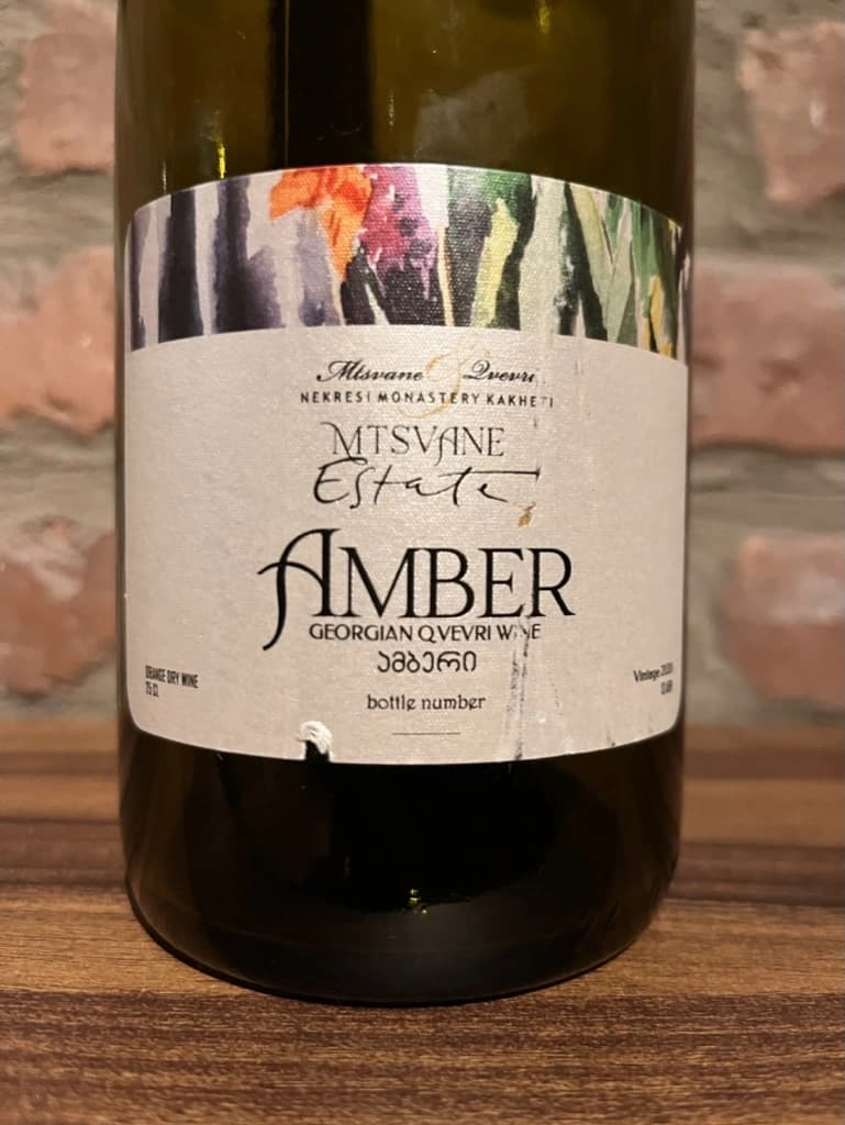 Mtsvane Estate Amber 2022