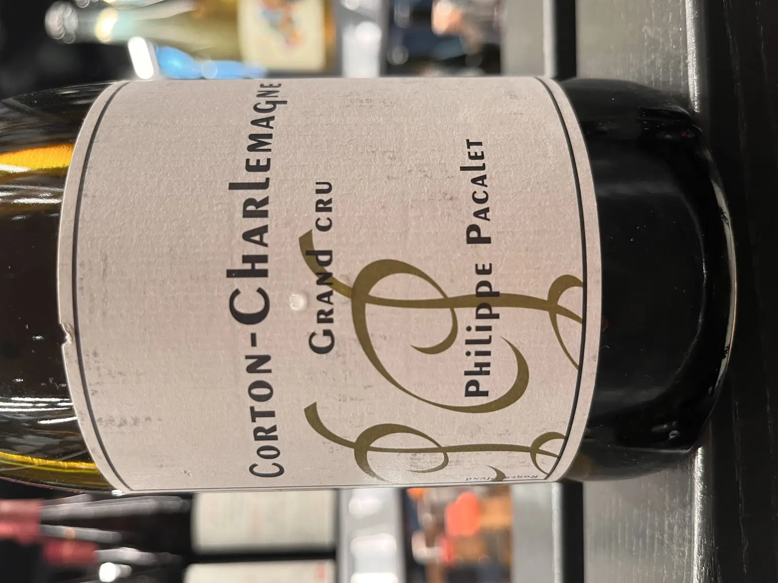 Philippe Pacalet Corton-Charlemagne Grand Cru 2011