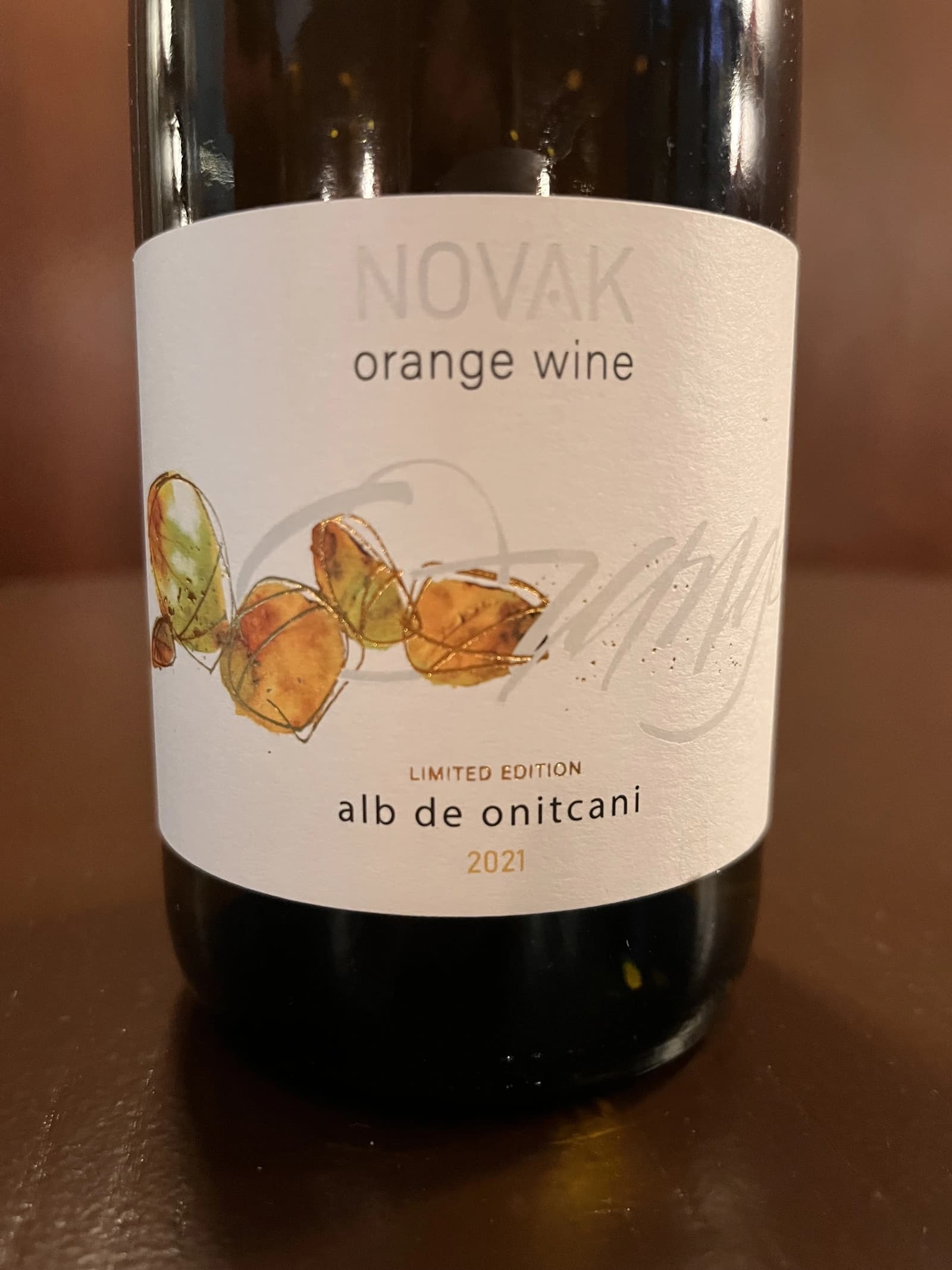 Novak Orange Alb de Onițcani 2021