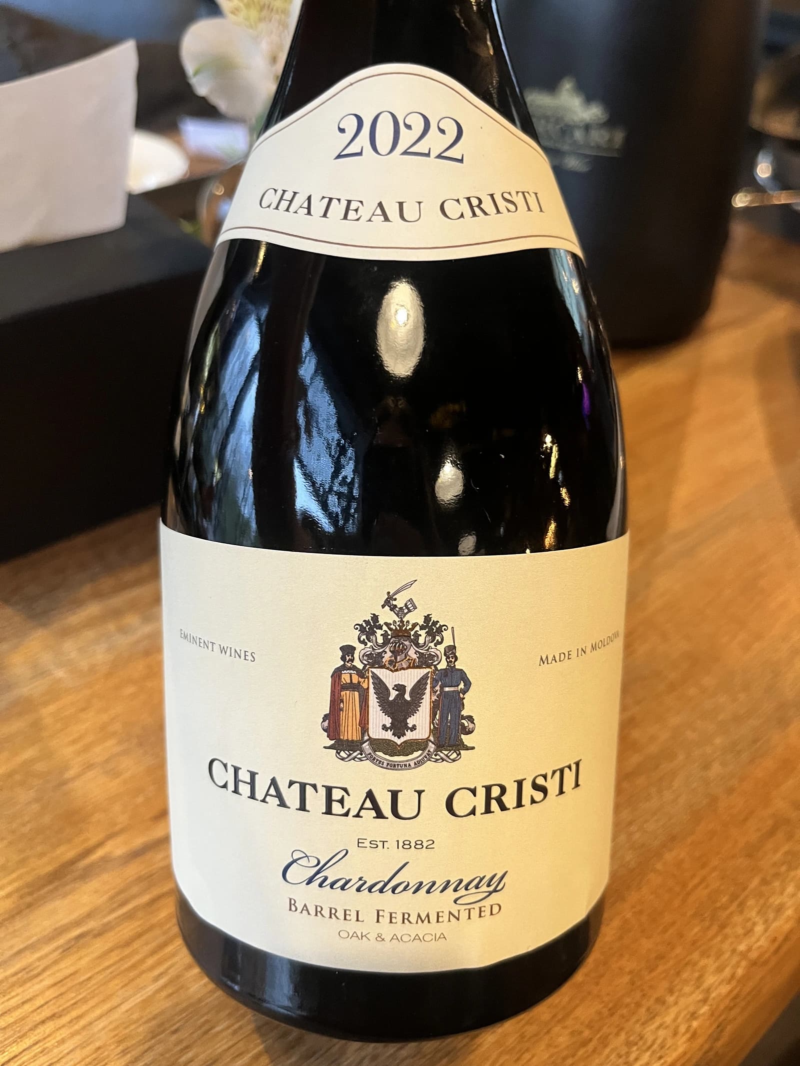 Chateau Cristi Chardonnay Barrel Fermented 2022