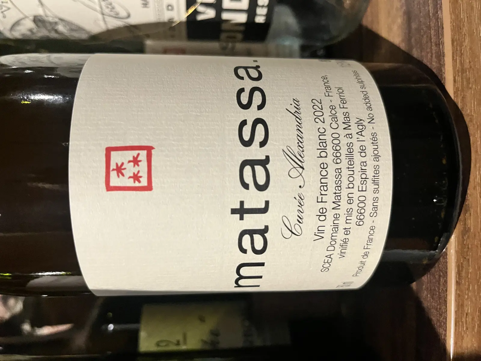 Matassa Cuvée Alexandria 2022