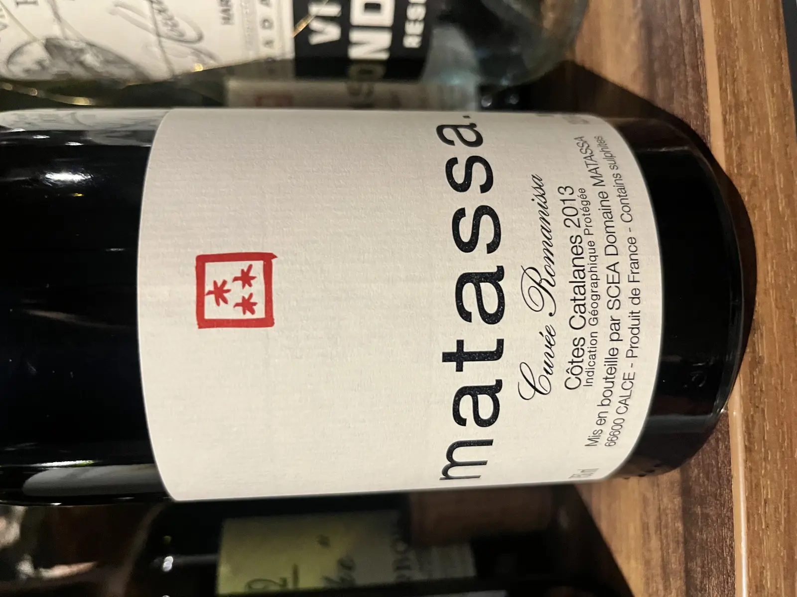 Matassa Cuvée Romanissa 2013