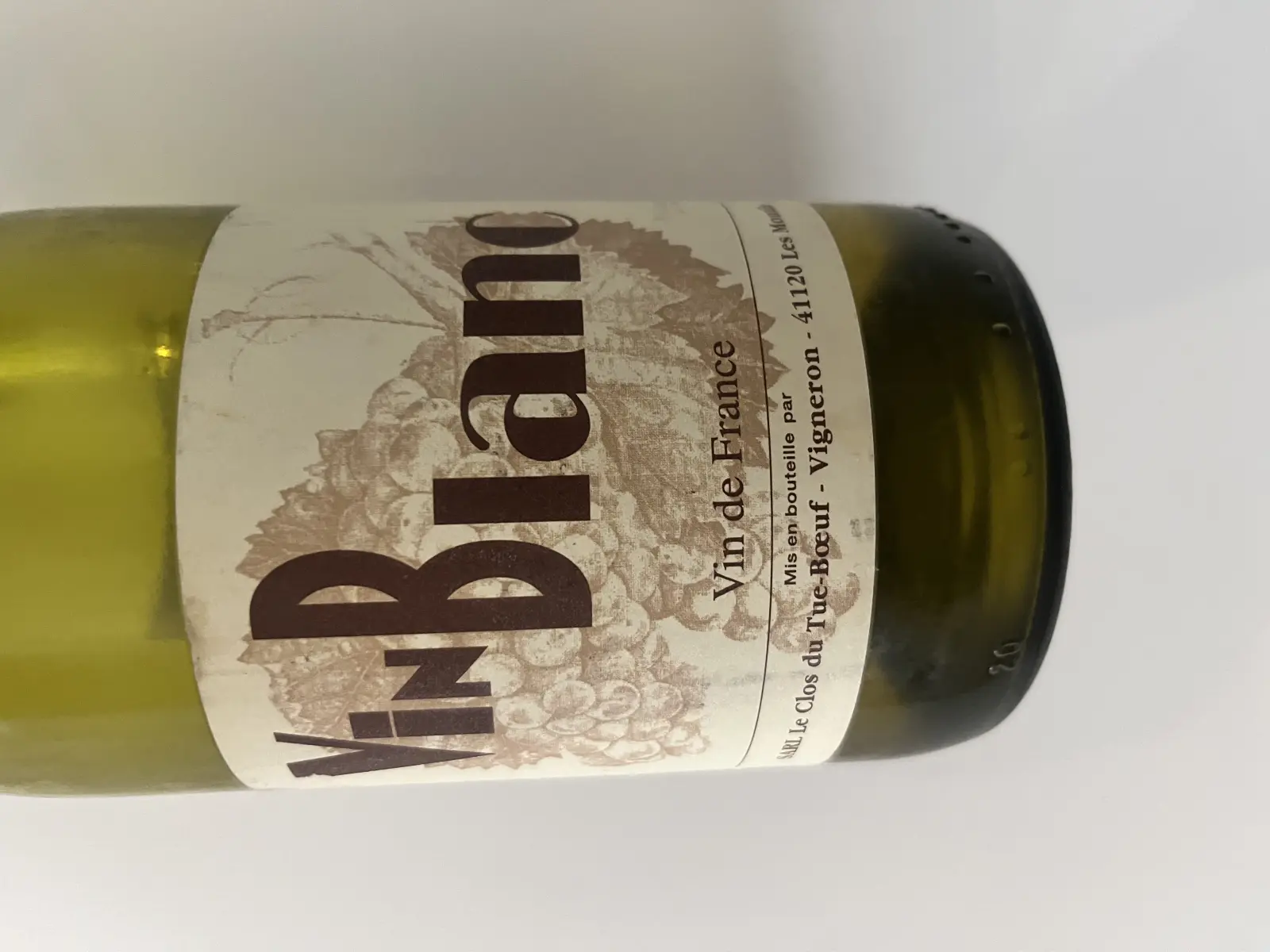 Clos du Tue-Boeuf Le P'tit Blanc du Tue-Boeuf 2019