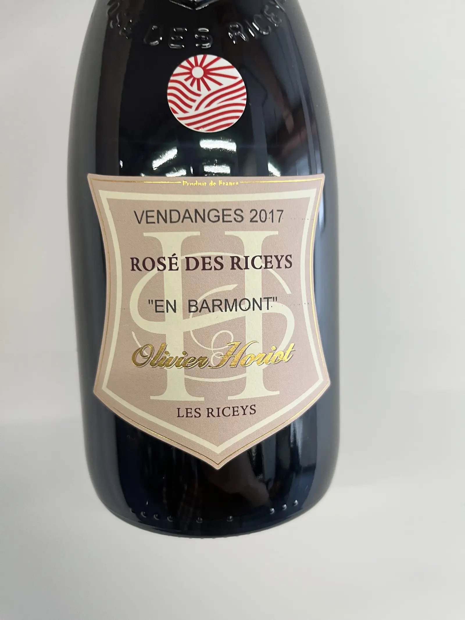 Olivier Horiot Rosé des Riceys en Barmont 2017