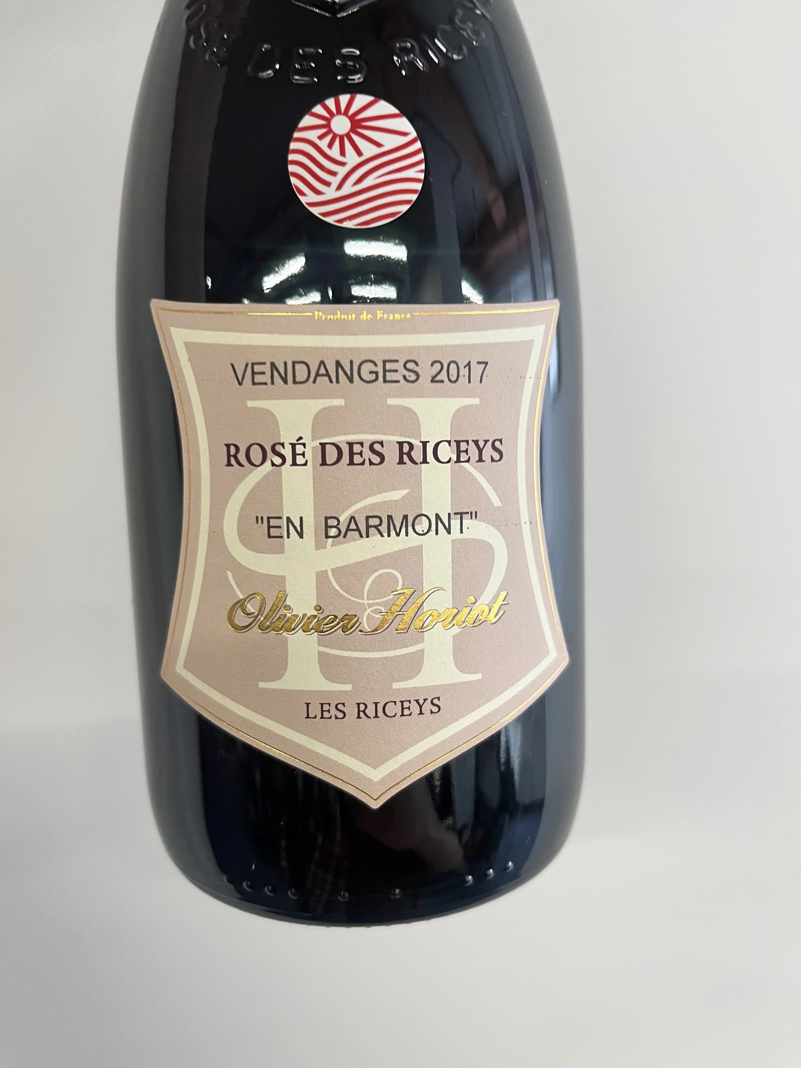 Olivier Horiot Rosé des Riceys en Barmont 2017