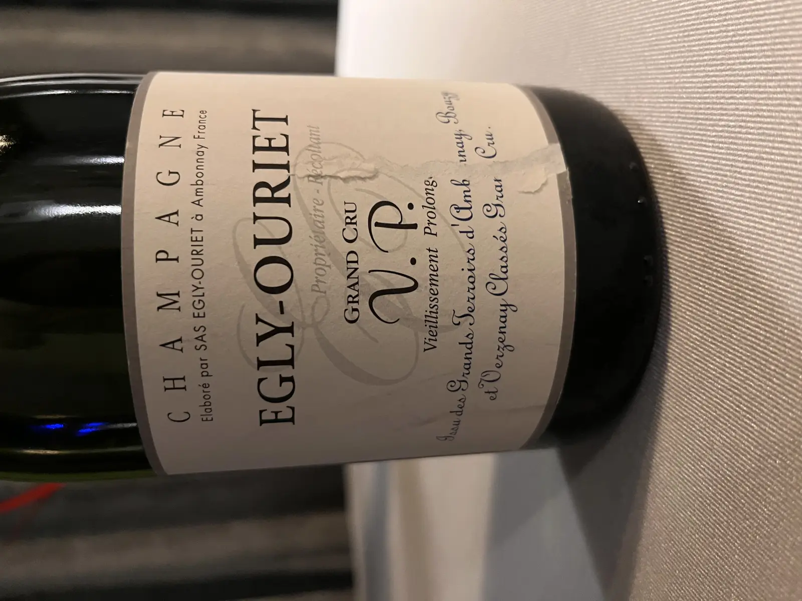 Egly-Ouriet Vieillissement Prolongé V.P. (d2022) NV