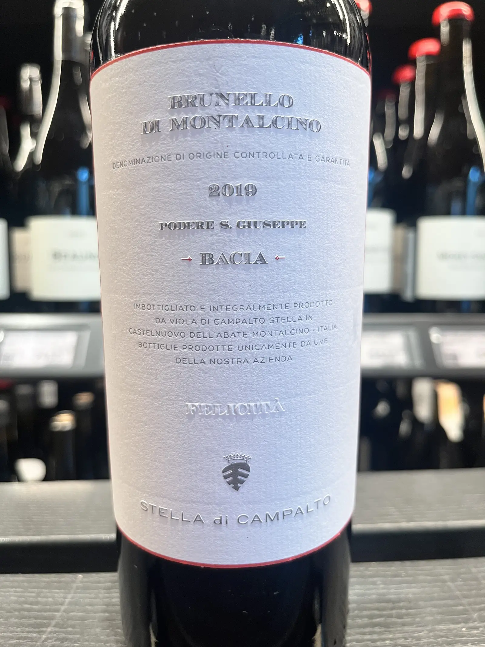 Stella di Campalto Brunello di Montalcino Bacia 2019