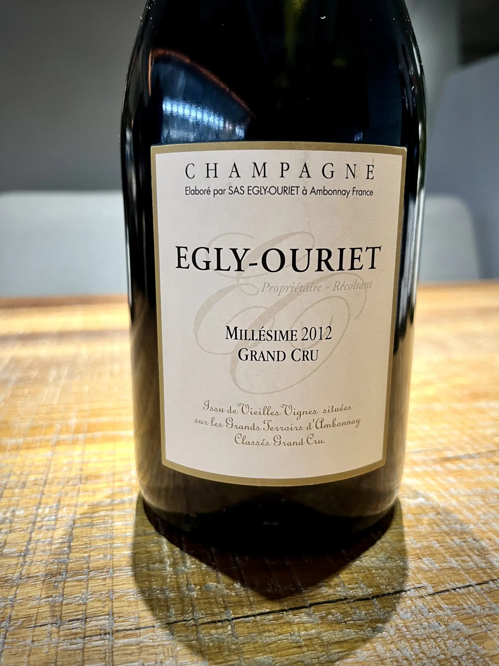 Egly-Ouriet Extra Brut Grand Cru 2012