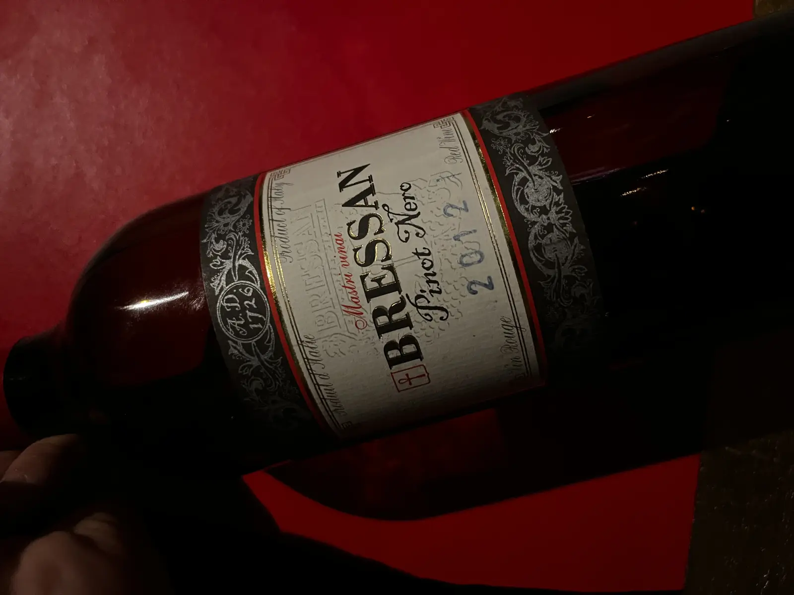 Bressan Pinot Nero 2012