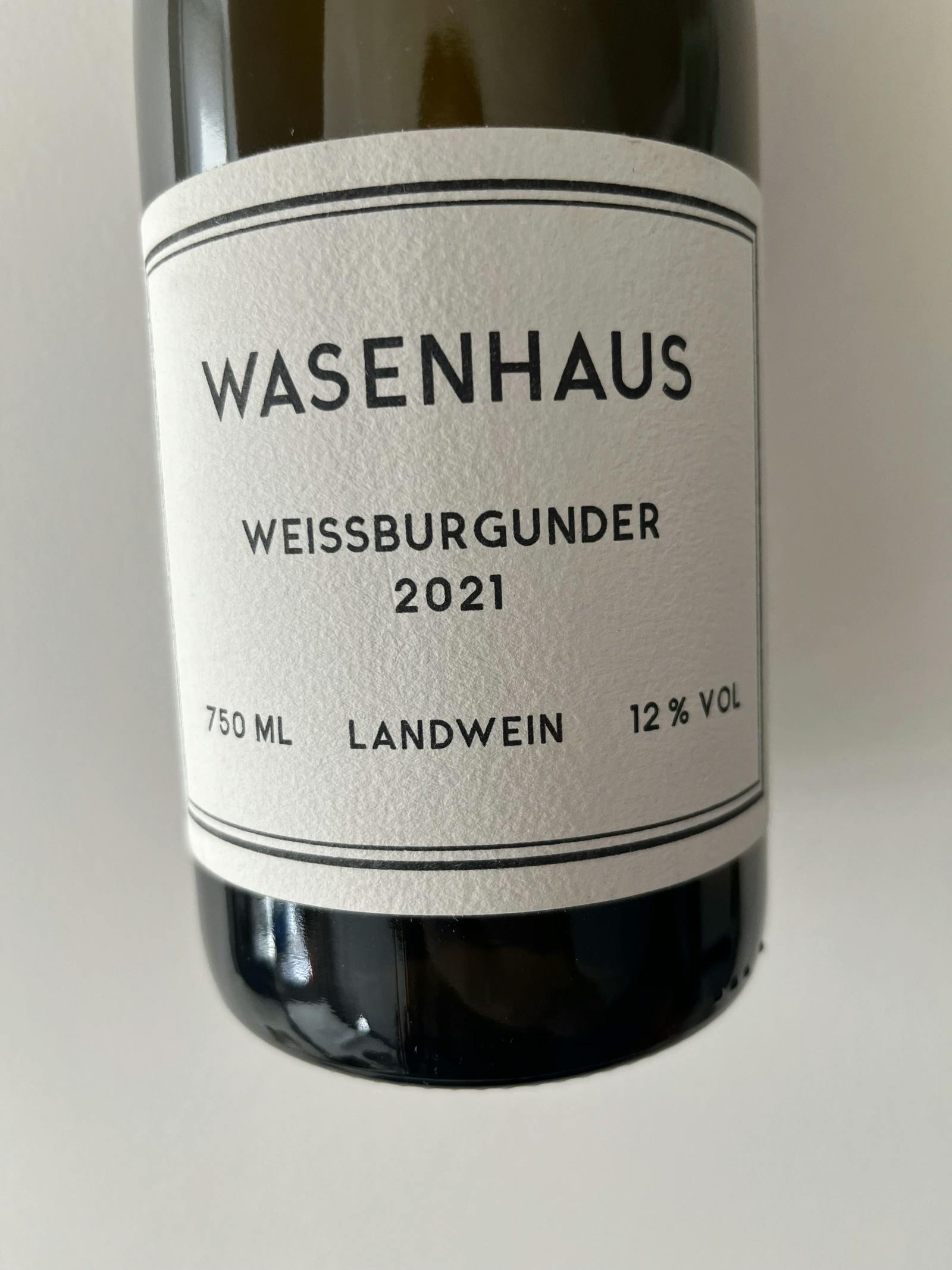 Wasenhaus Weissburgunder 2021