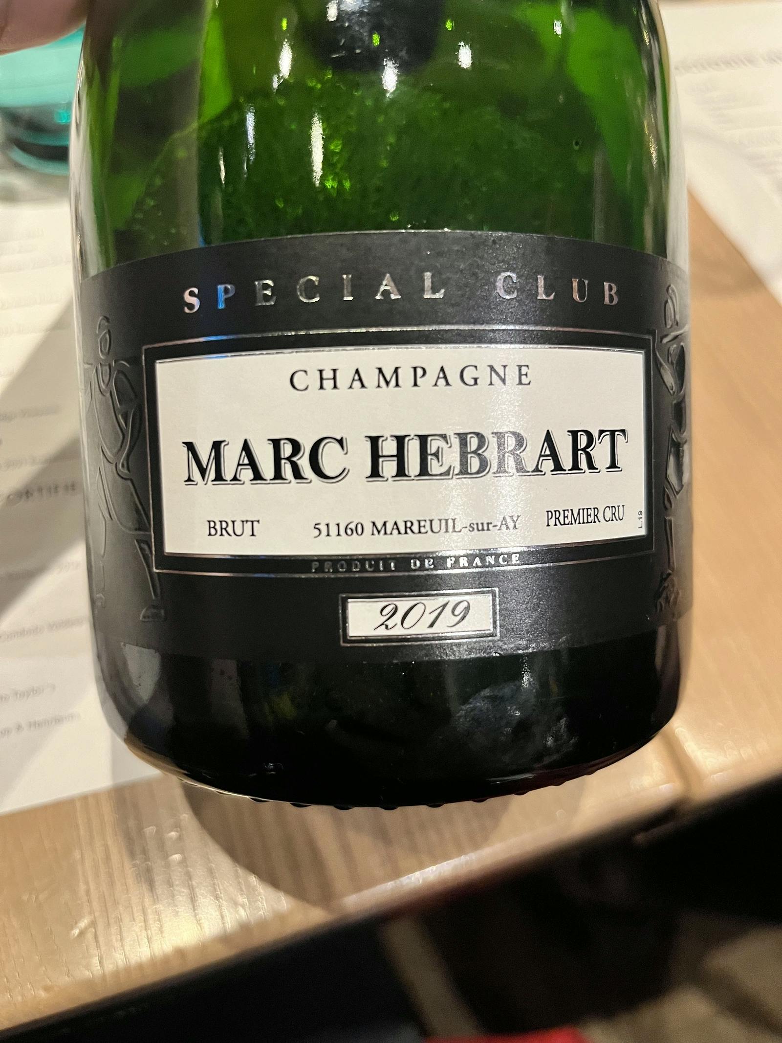 Marc Hebrart Special Club Brut 2019