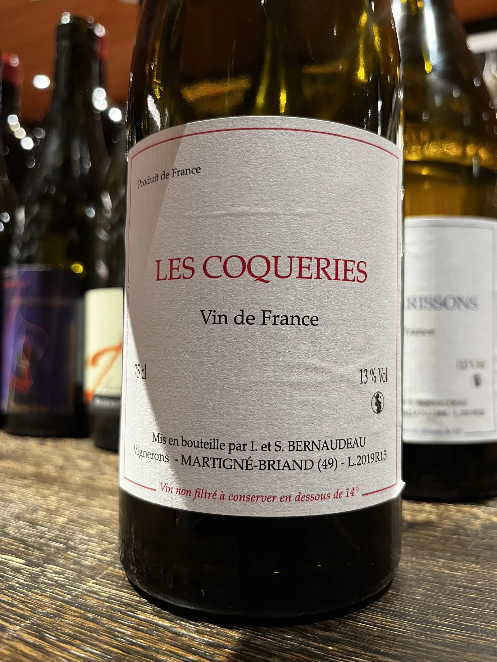 Stephane Bernaudeau Les Coqueries 2019