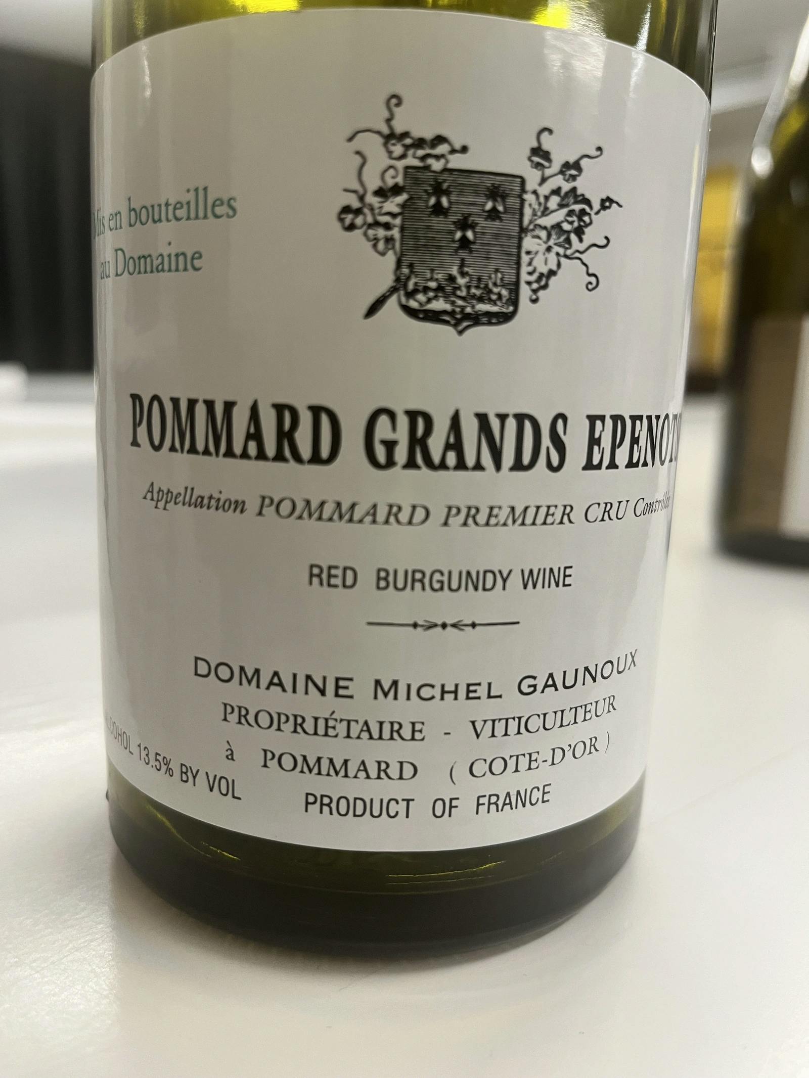 Domaine Michel Gaunoux Pommard Grands Epenotes 2011
