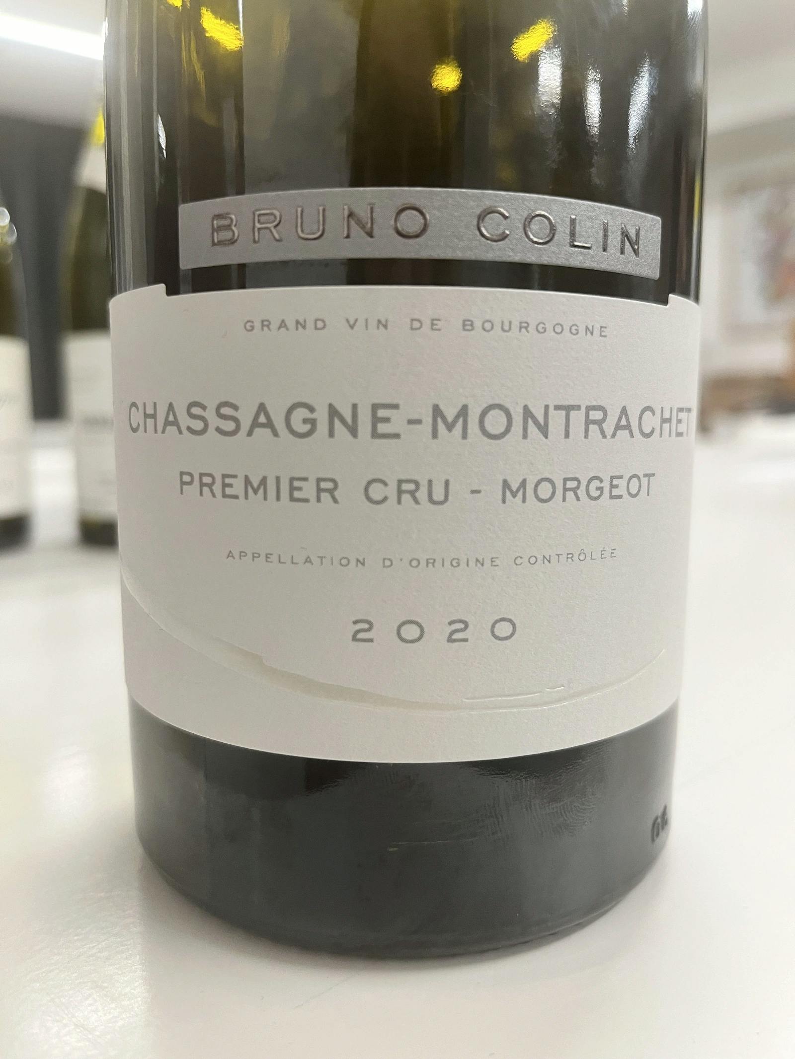 Bruno Colin Chassagne-Montrachet 1er Cru Morgeot 2020