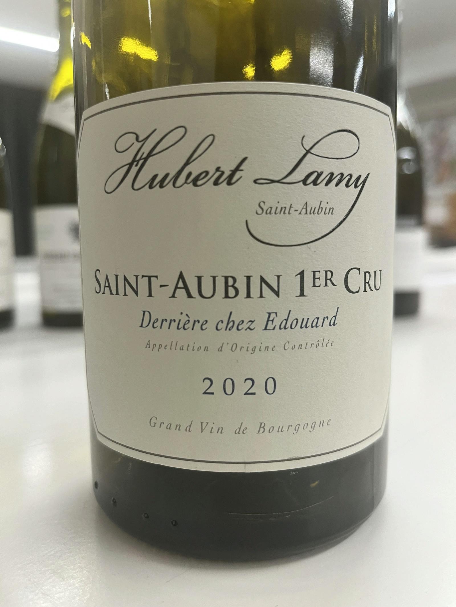 Hubert Lamy Saint-Aubin 1er Cru Derrière chez Edouard 2020