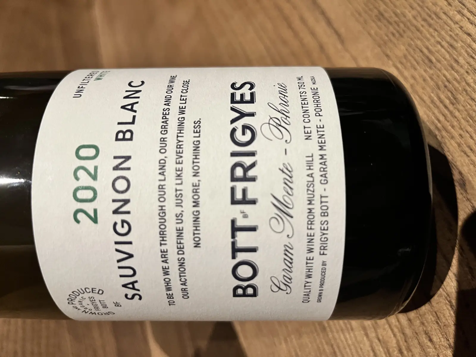 Bott Frigyes Sauvignon Blanc 2020