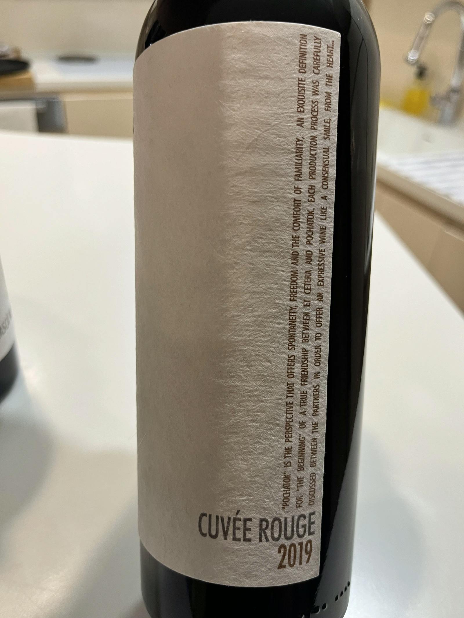 Et Cetera Pochatok Cuvée Rouge 2019