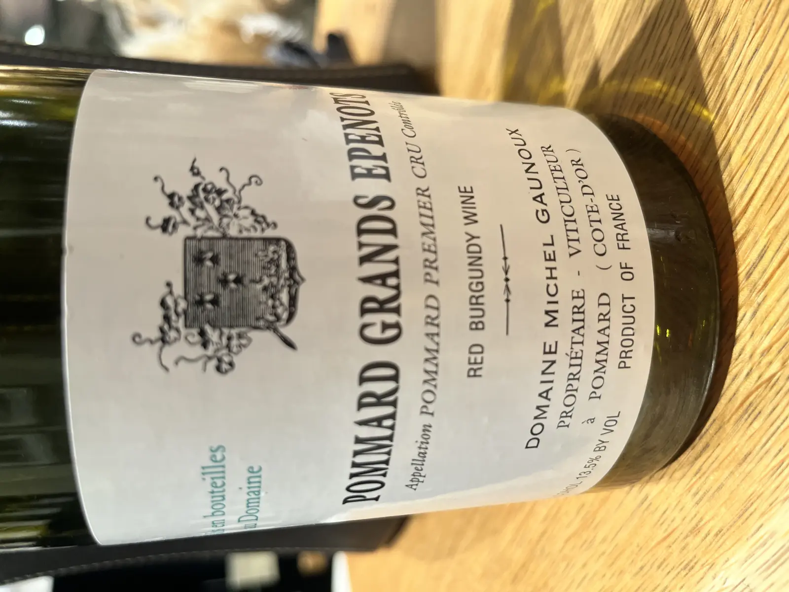 Domaine Michel Gaunoux Pommard Grands Epenots 2018