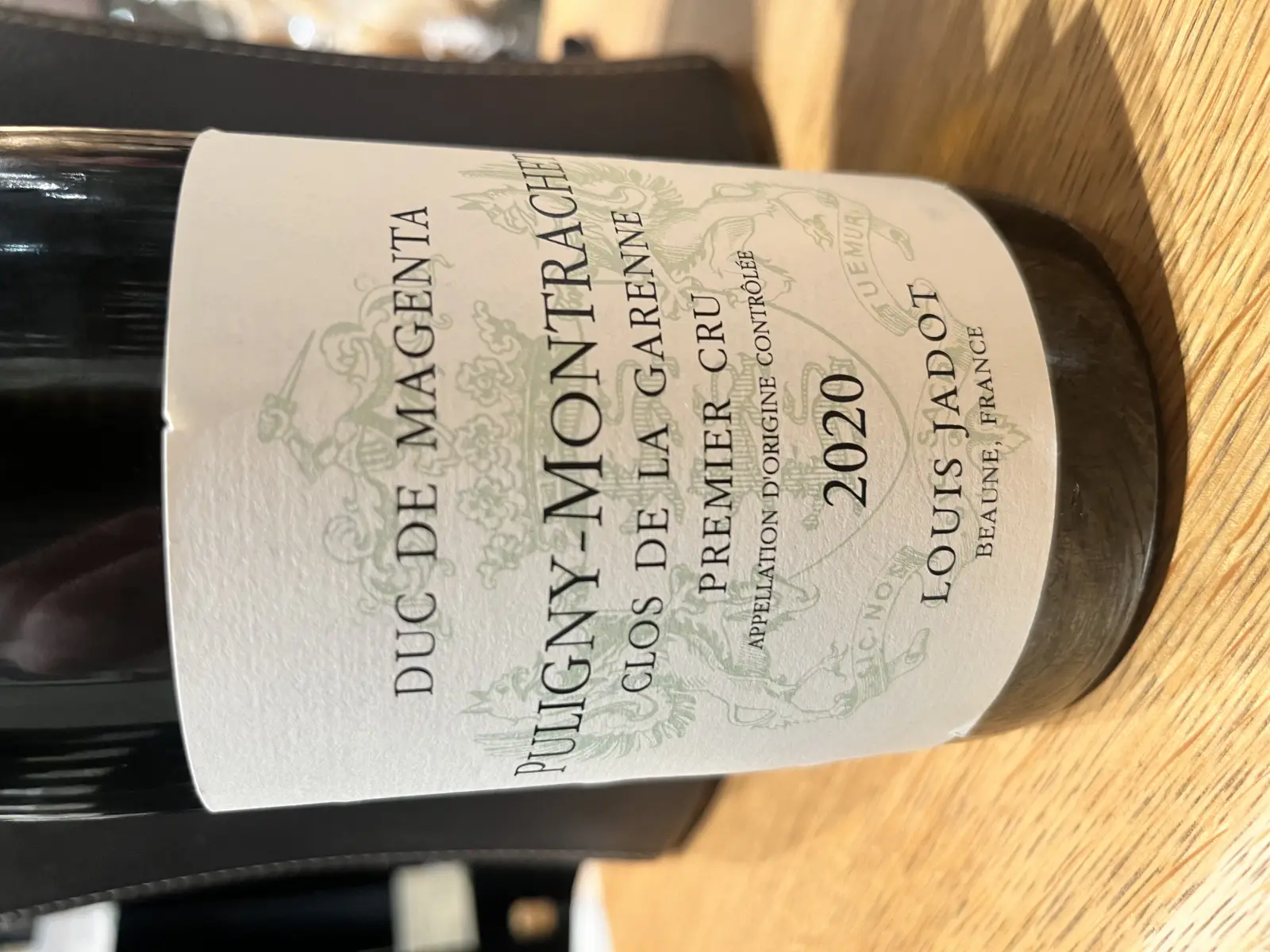 Louis Jadot Duc de Magenta Puligny-Montrachet Clos de la Garenne 1er Cru 2020