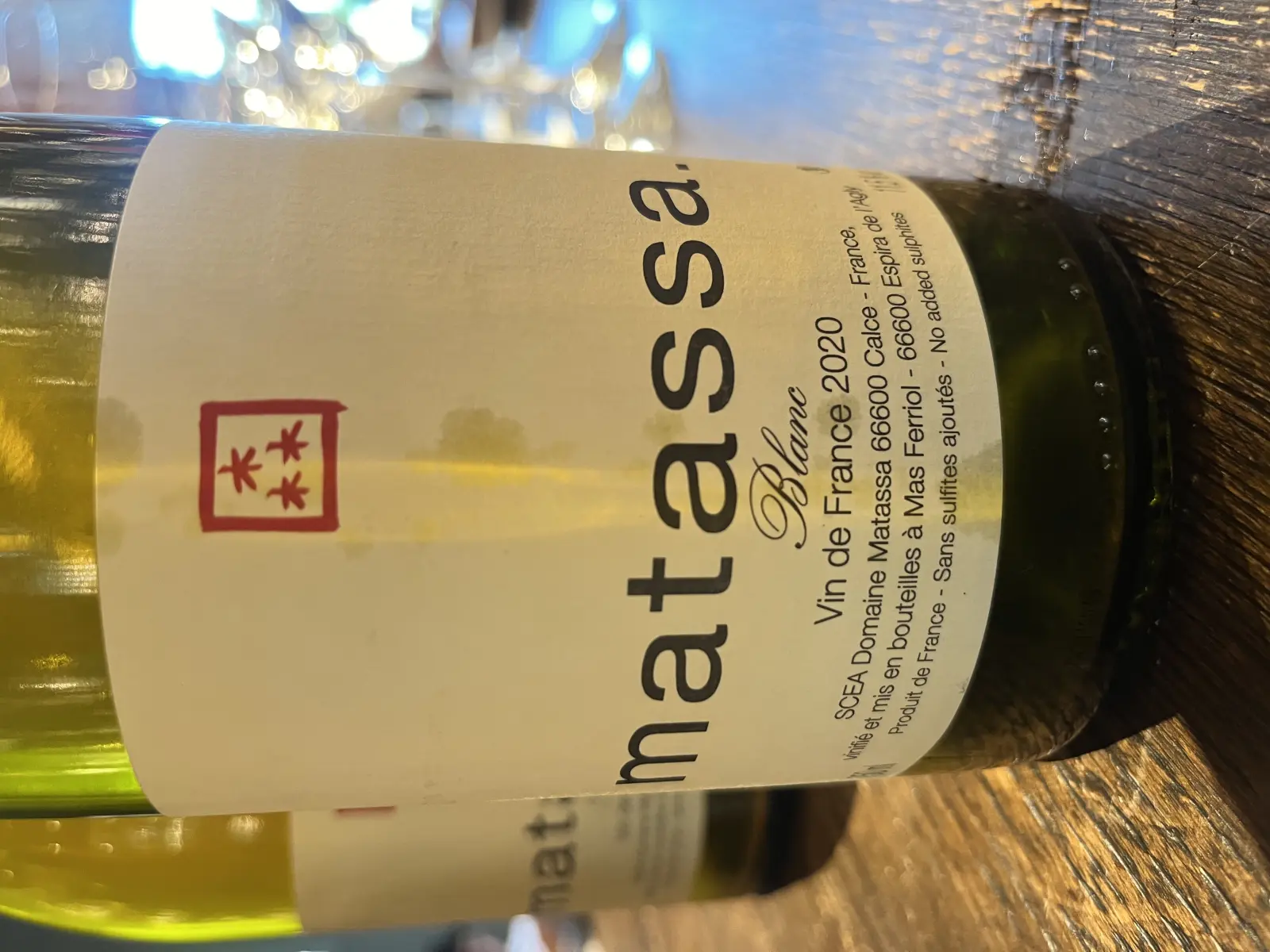 Matassa Blanc 2020