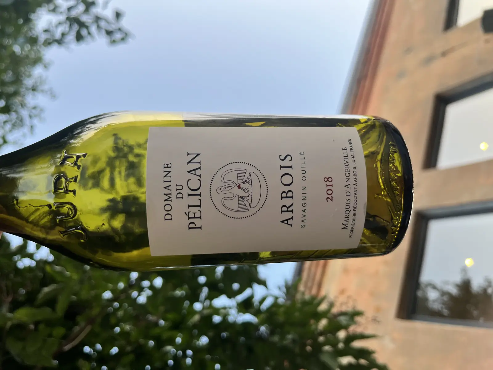 Domaine du Pélican Savagnin Ouillé 2018