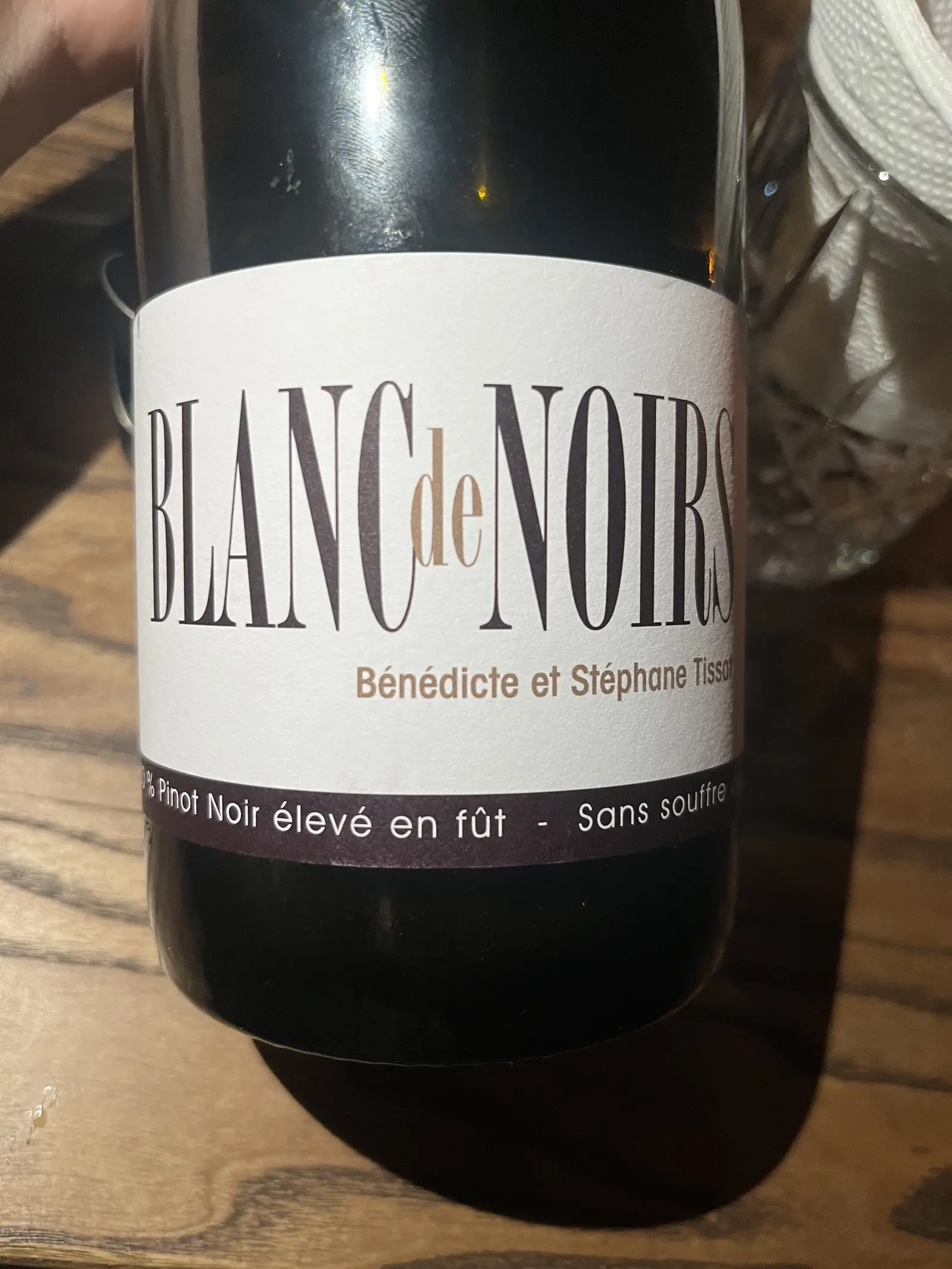 Andre et Mireille Tissot Blanc de Noirs (d2024-11) NV