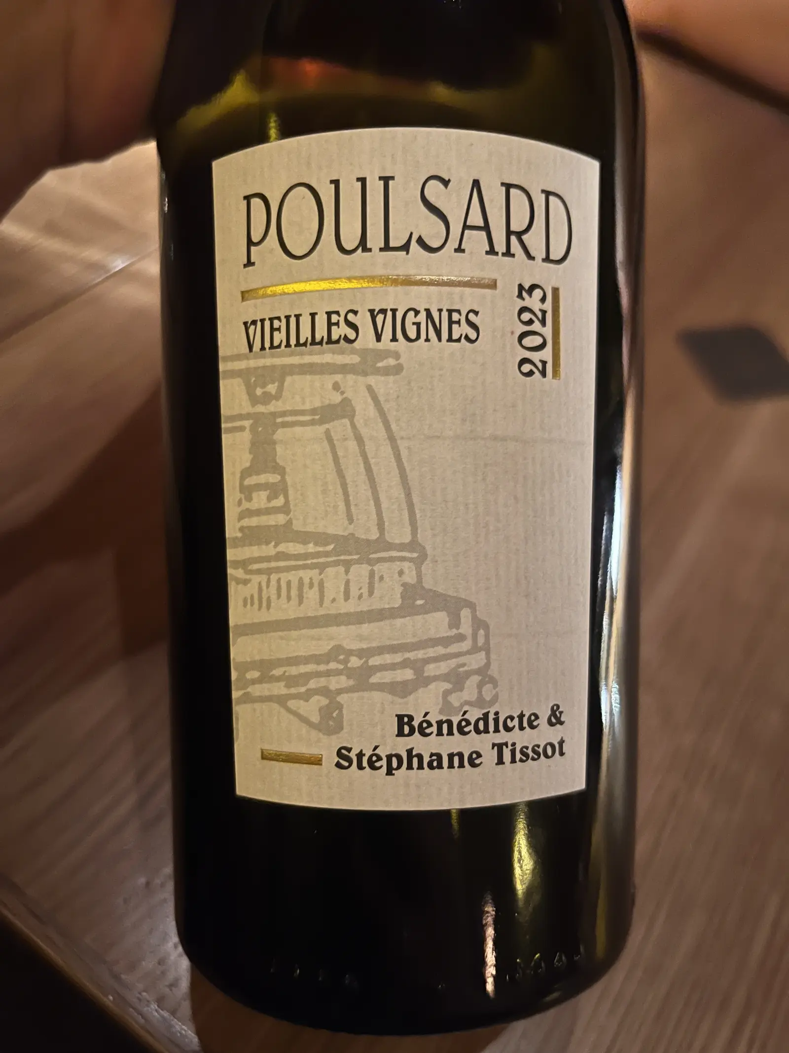 Andre et Mireille Tissot Poulsard Vielles Vignes 2023