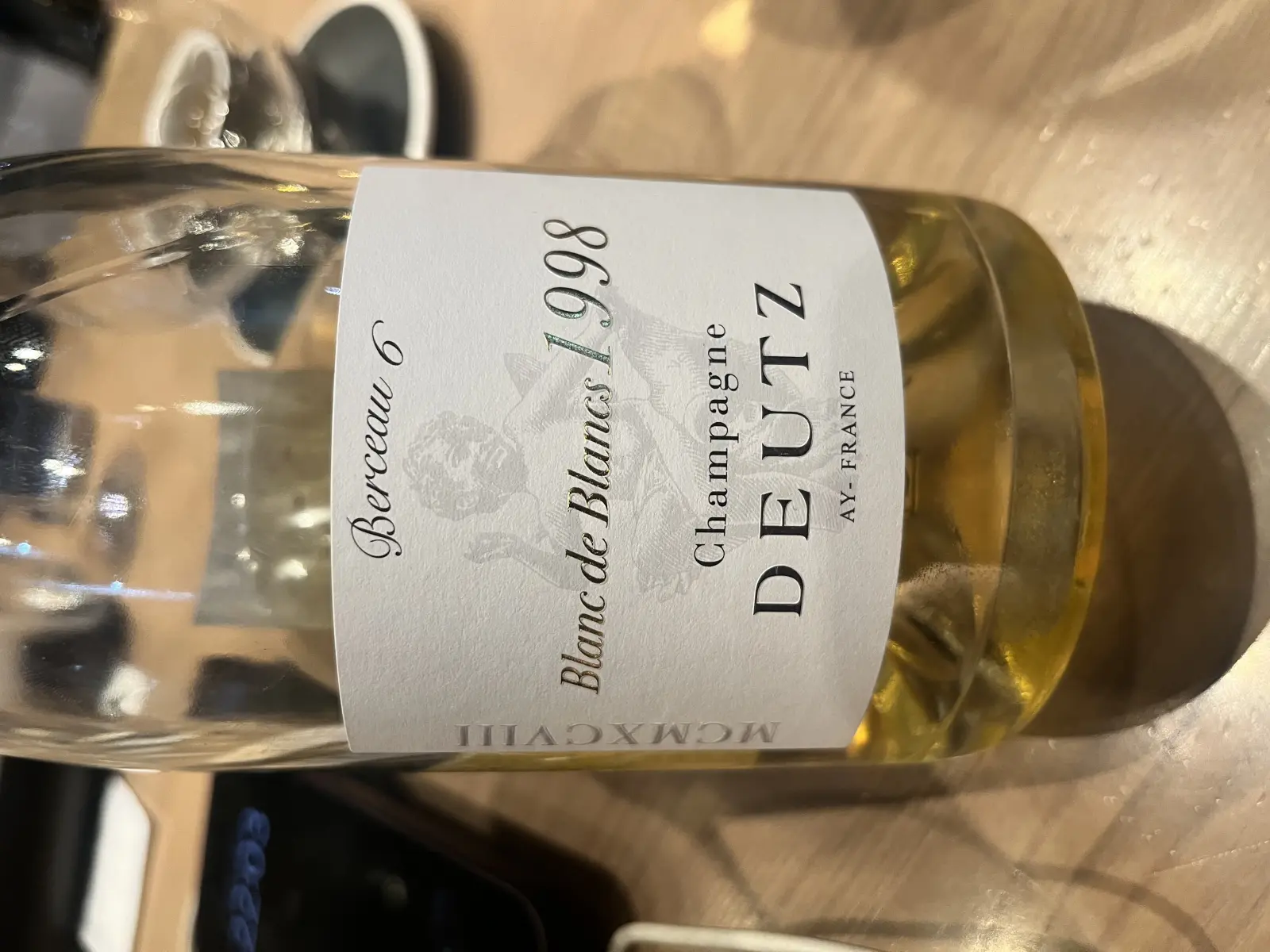 Deutz Blanc de Blancs Berceau 6 1998