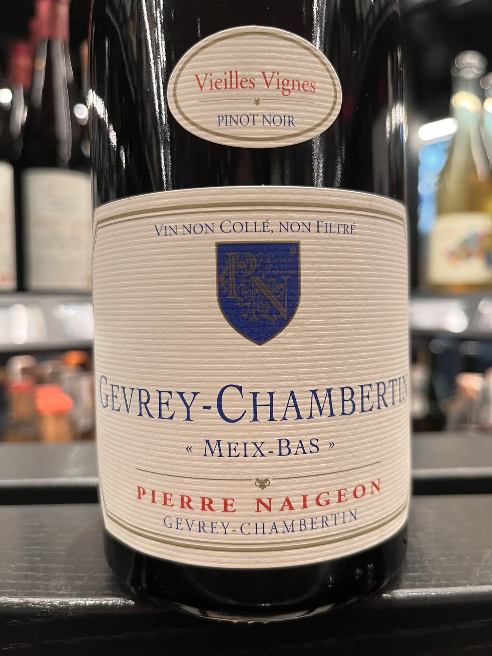 Pierre Naigeon Gevrey-Chambertin Meix-Bas 2013