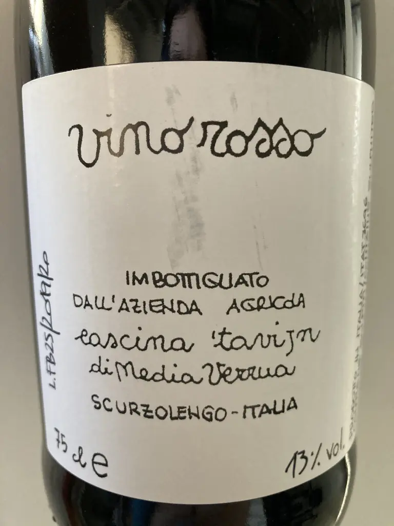 Cascina Tavijn Vino Rosso 2019