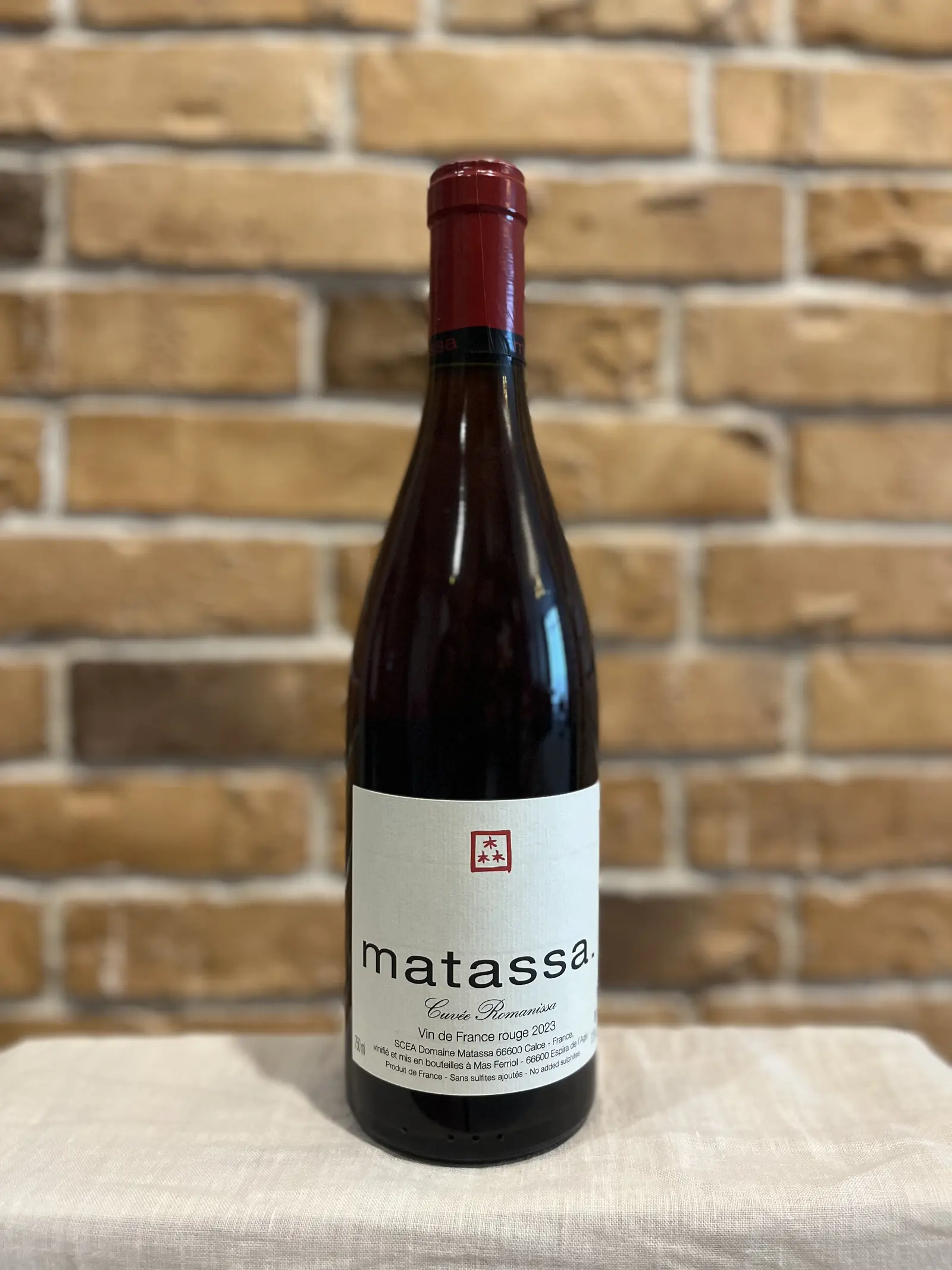 Matassa Cuvée Romanissa 2023