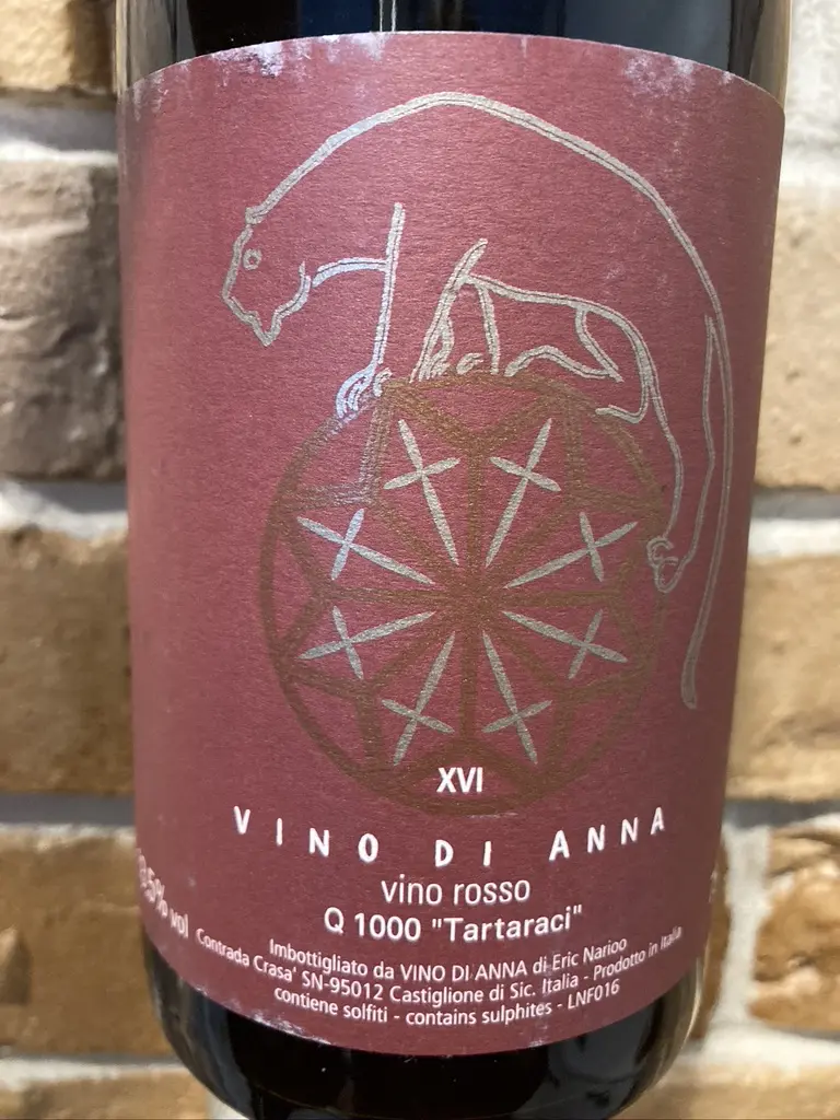 Vino di Anna Q1000 Tataraci Rosso 2016