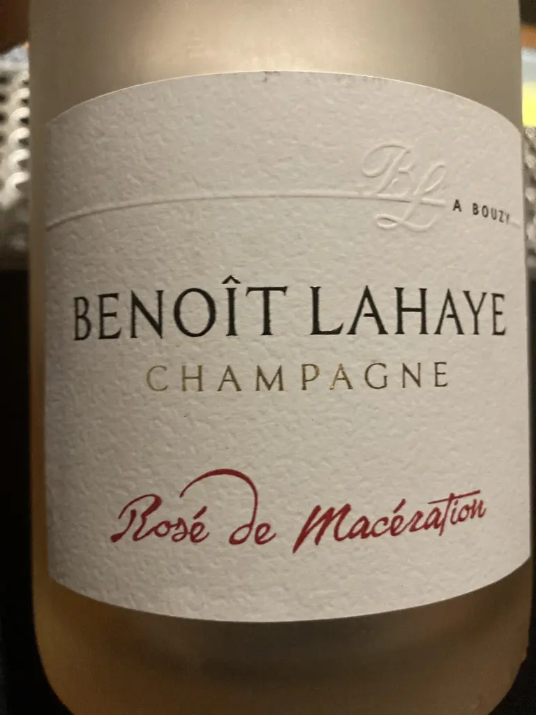 Benoît Lahaye Rosé de Macération a Bouzy (d2020) NV