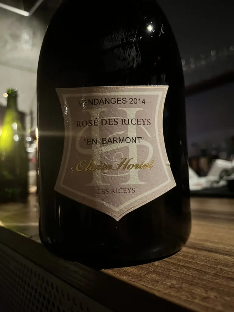 Olivier Horiot Rosé des Riceys en Barmont Magnum 2014