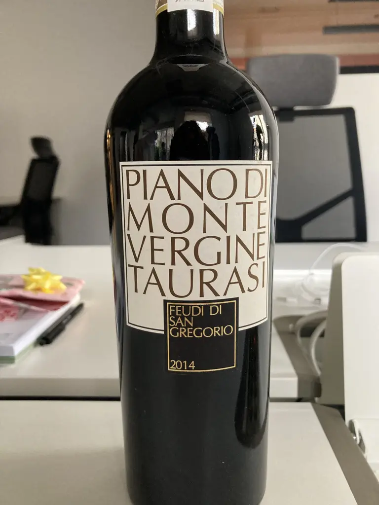 Feudi di San Gregorio Piano di Montevergine Taurasi 2014