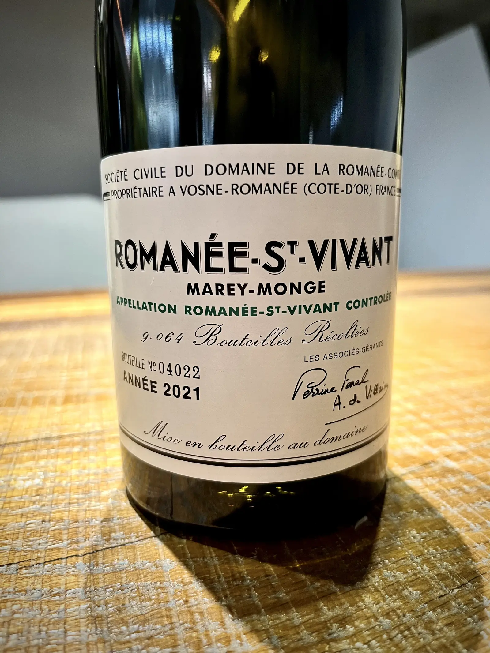 Domaine de la Romanée-Conti Romanée-Saint-Vivant Grand Cru 2021