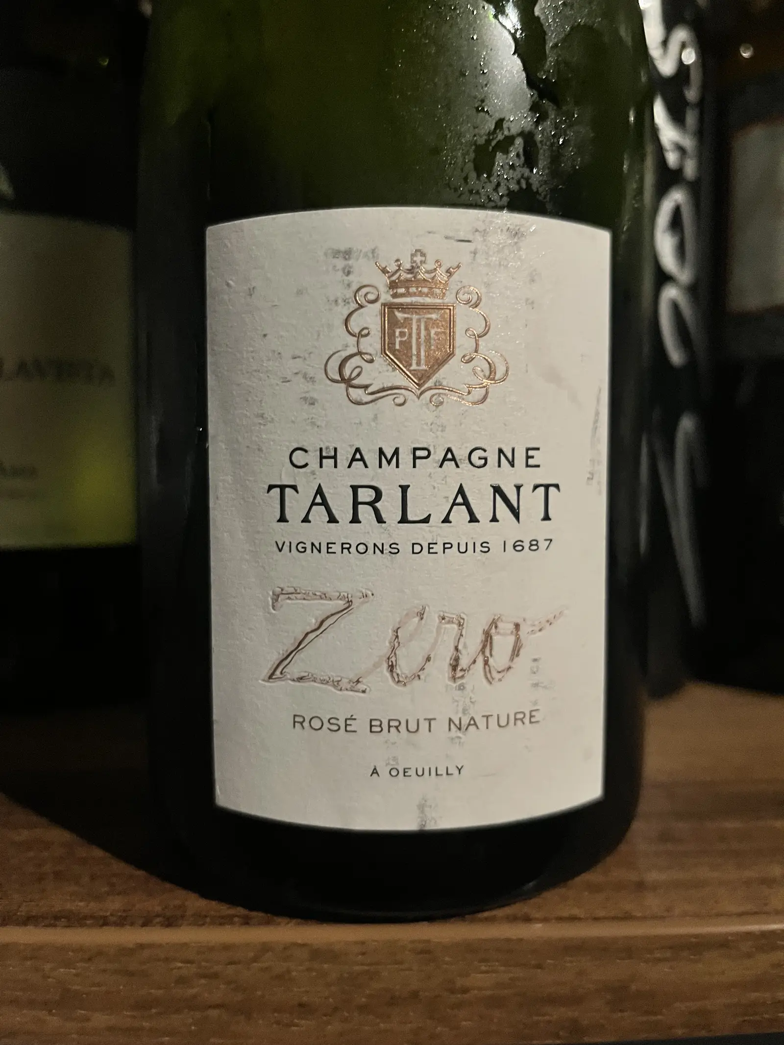 Tarlant Zero Rosé Brut Nature NV