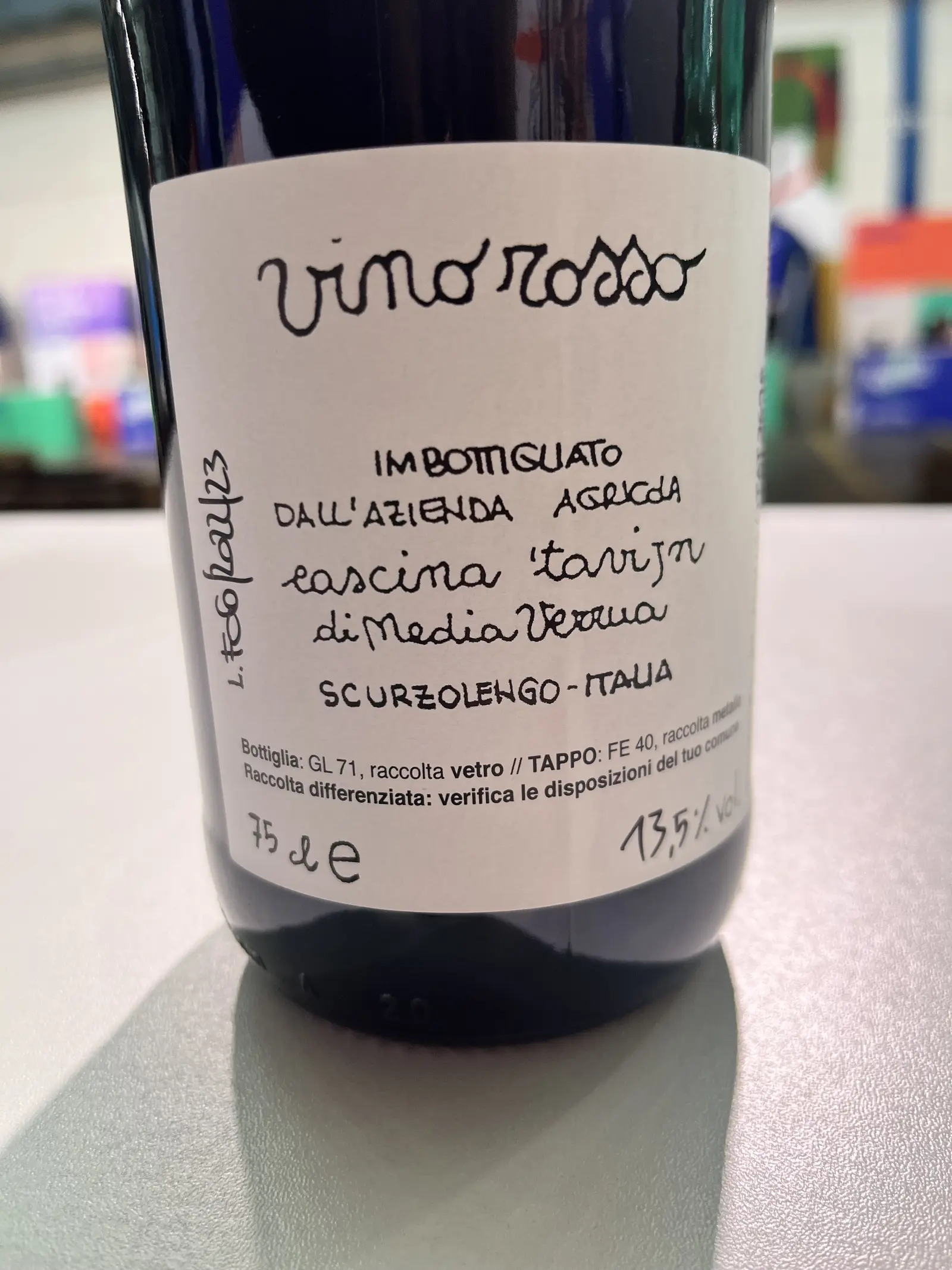 Cascina Tavijn Vino Rosso 2022