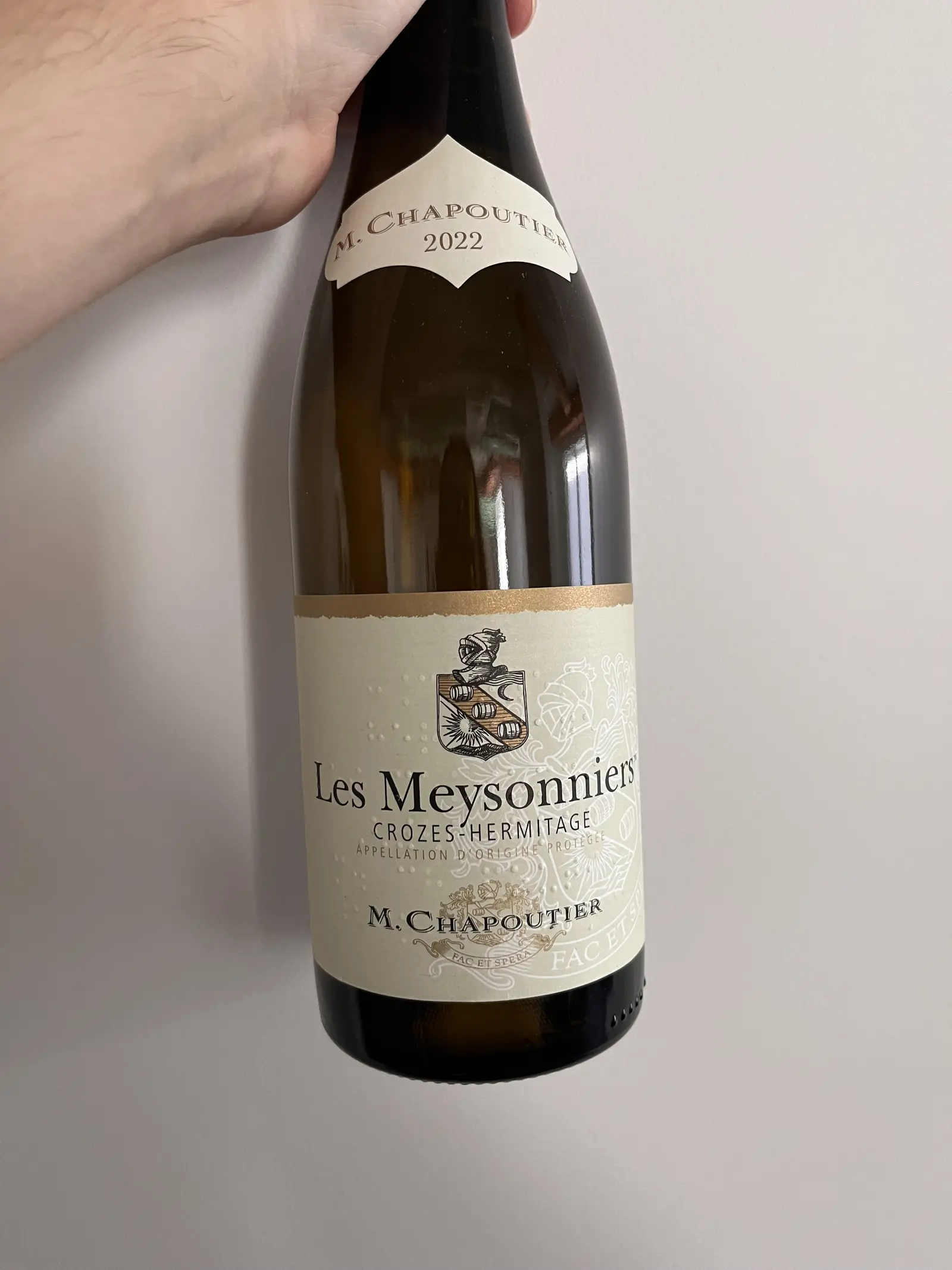 Chapoutier Crozes-Hermitage Les Meysonniers Blanc 2022