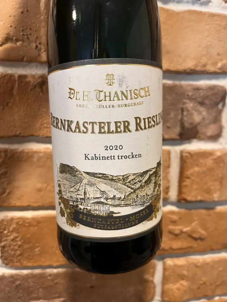 Witwe Dr. H. Thanisch Erben Müller-Burggraef Bernkasteler Riesling Kabinett Trocken 2020